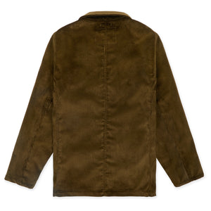 Burrows & Hare Cord Jacket - Moss - Burrows and Hare