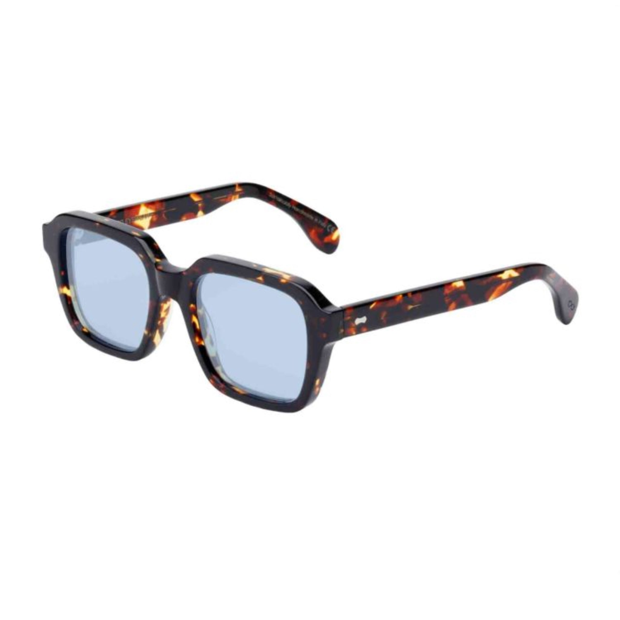 TBD Eyewear Lino Sunglasses - Dark Havana/Blue - Burrows and Hare