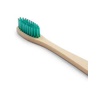 Bamboo Toothbrush - Green - Burrows and Hare