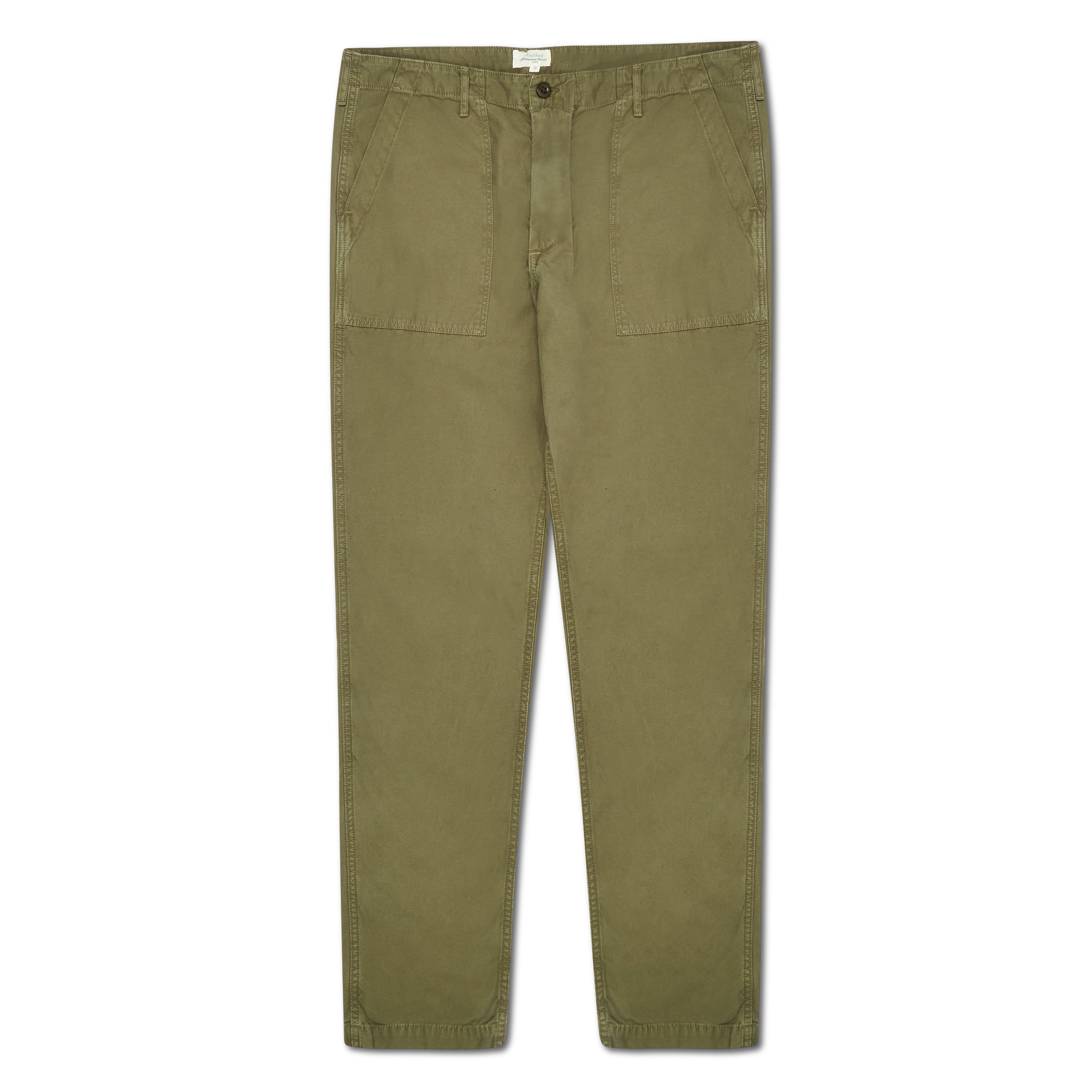 Hartford Fatigue Pant - Army - Burrows and Hare