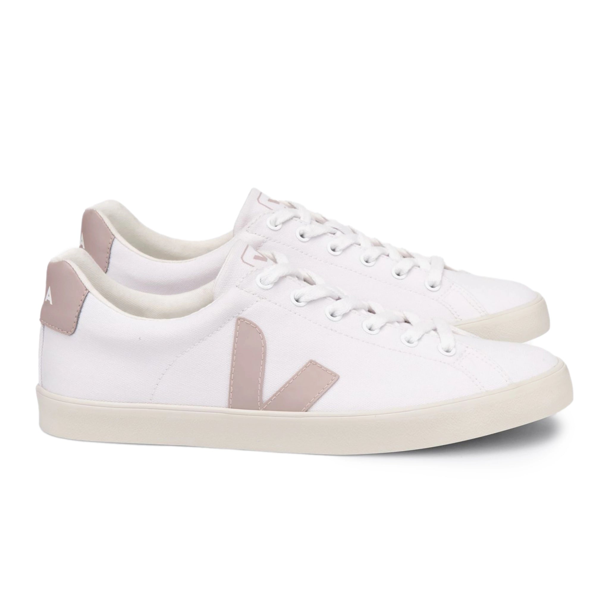 Veja Women’s Esplar Se Canvas Trainer - White/Babe