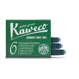 Kaweco Ink Cartridges (6-Pack) - Palm Green - Burrows and Hare
