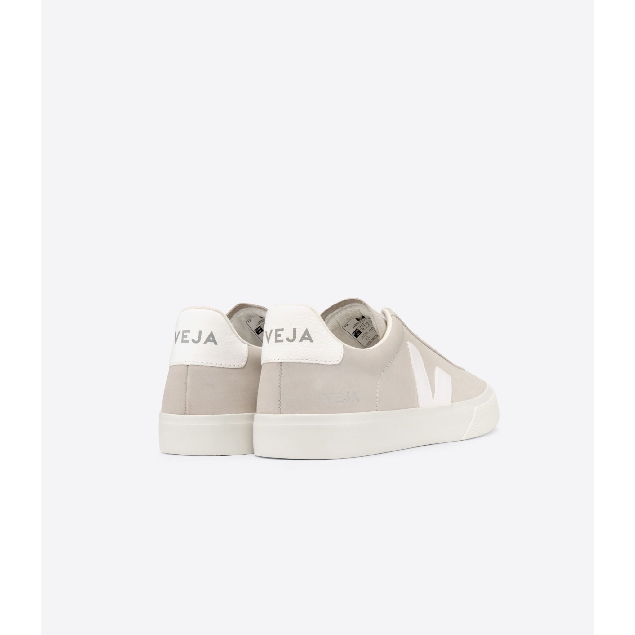 Veja Women’s Campo Nubuck Trainer - Natural/White