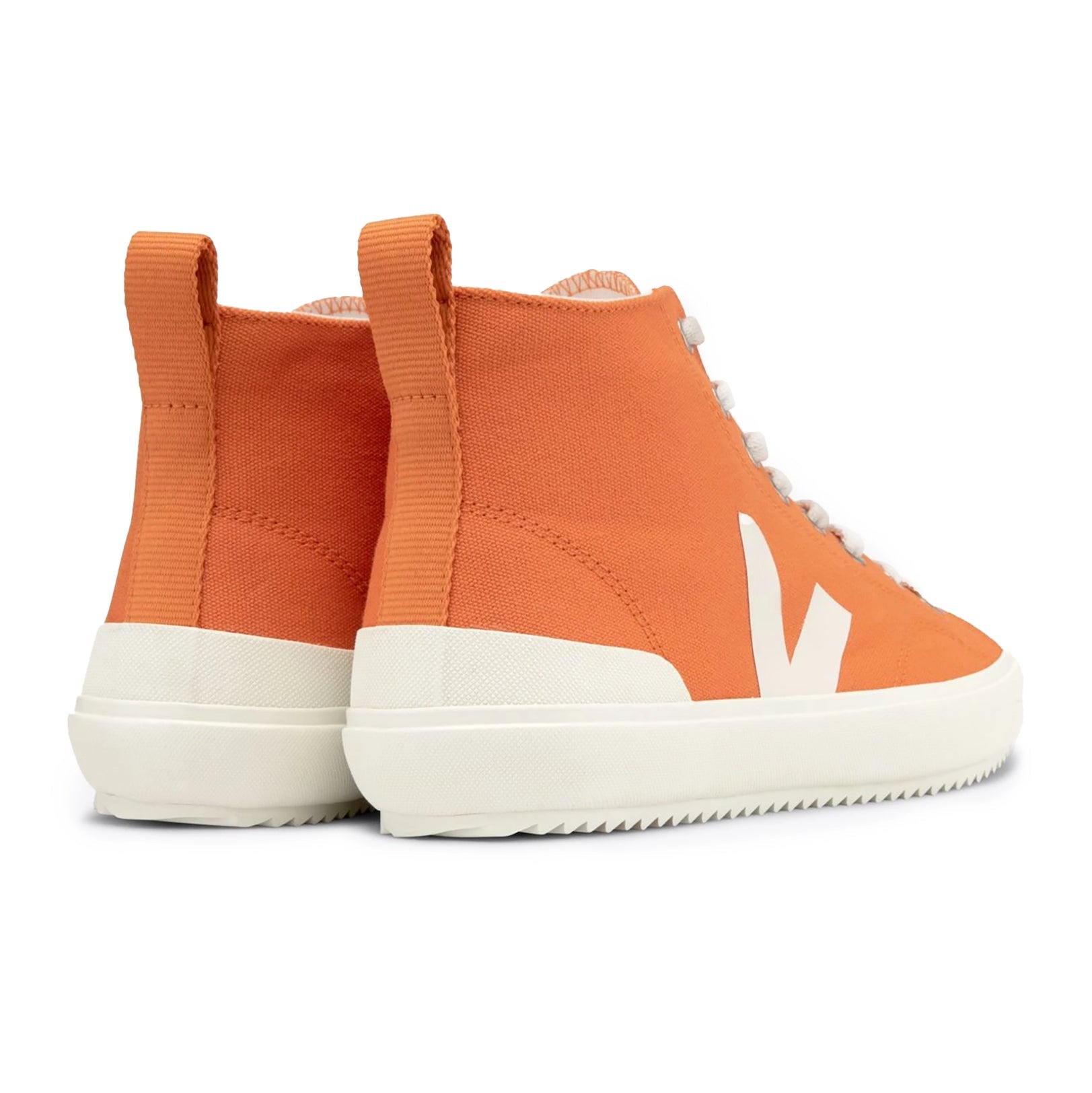 Veja Women’s Nova Canvas High Top Trainer - Pumpkin/Pierre