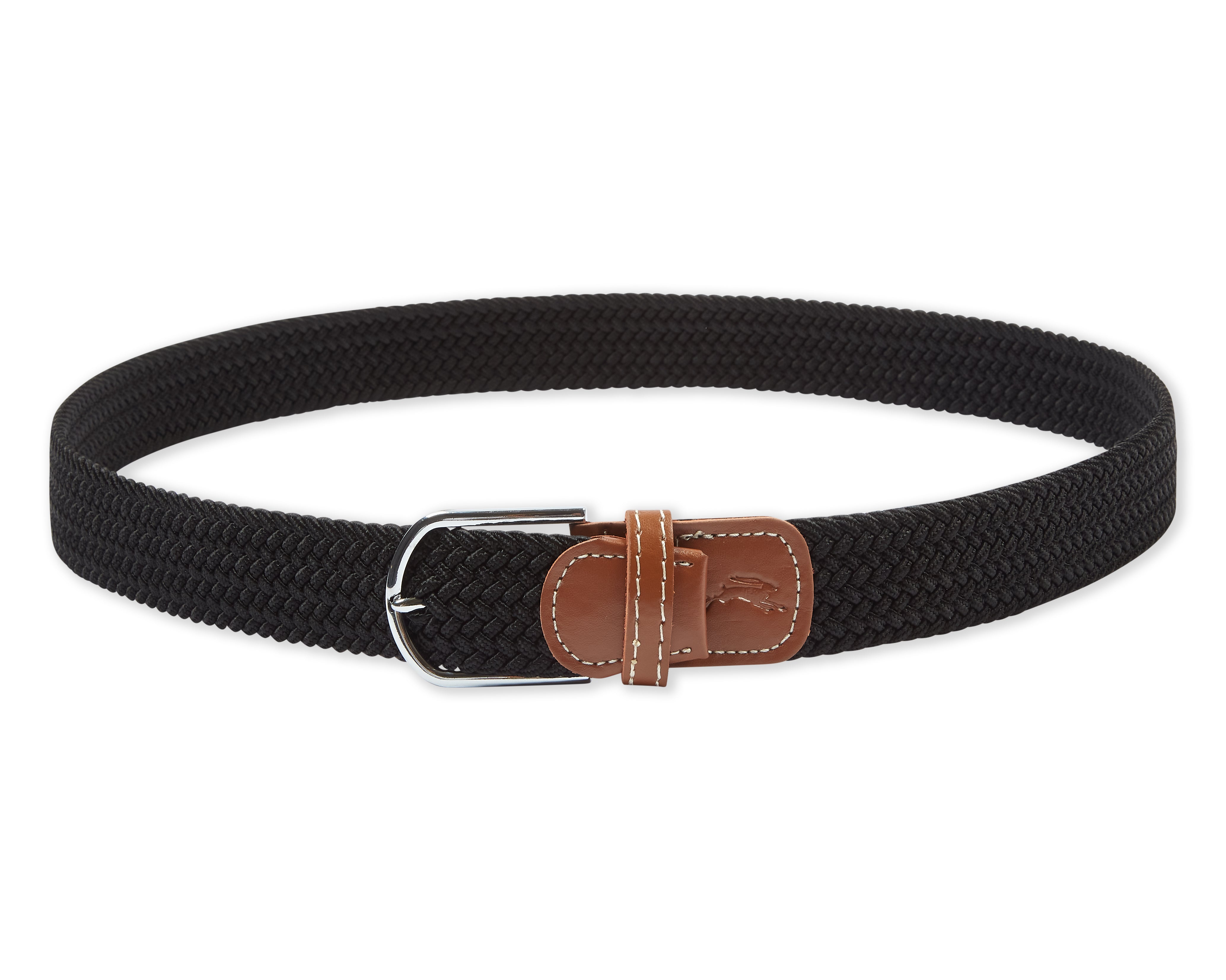 Woven Cotton Belt - Black 