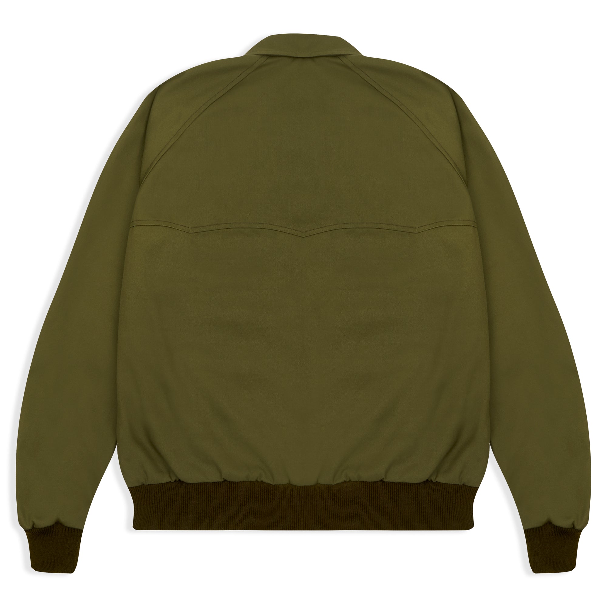 Burrows & Hare McQueen Harrington Jacket - Olive - Burrows and Hare