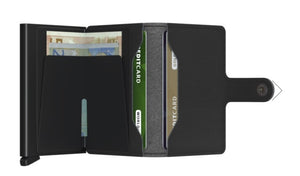 Secrid RFID Miniwallet  - Yard Black (NON LEATHER) - Burrows and Hare