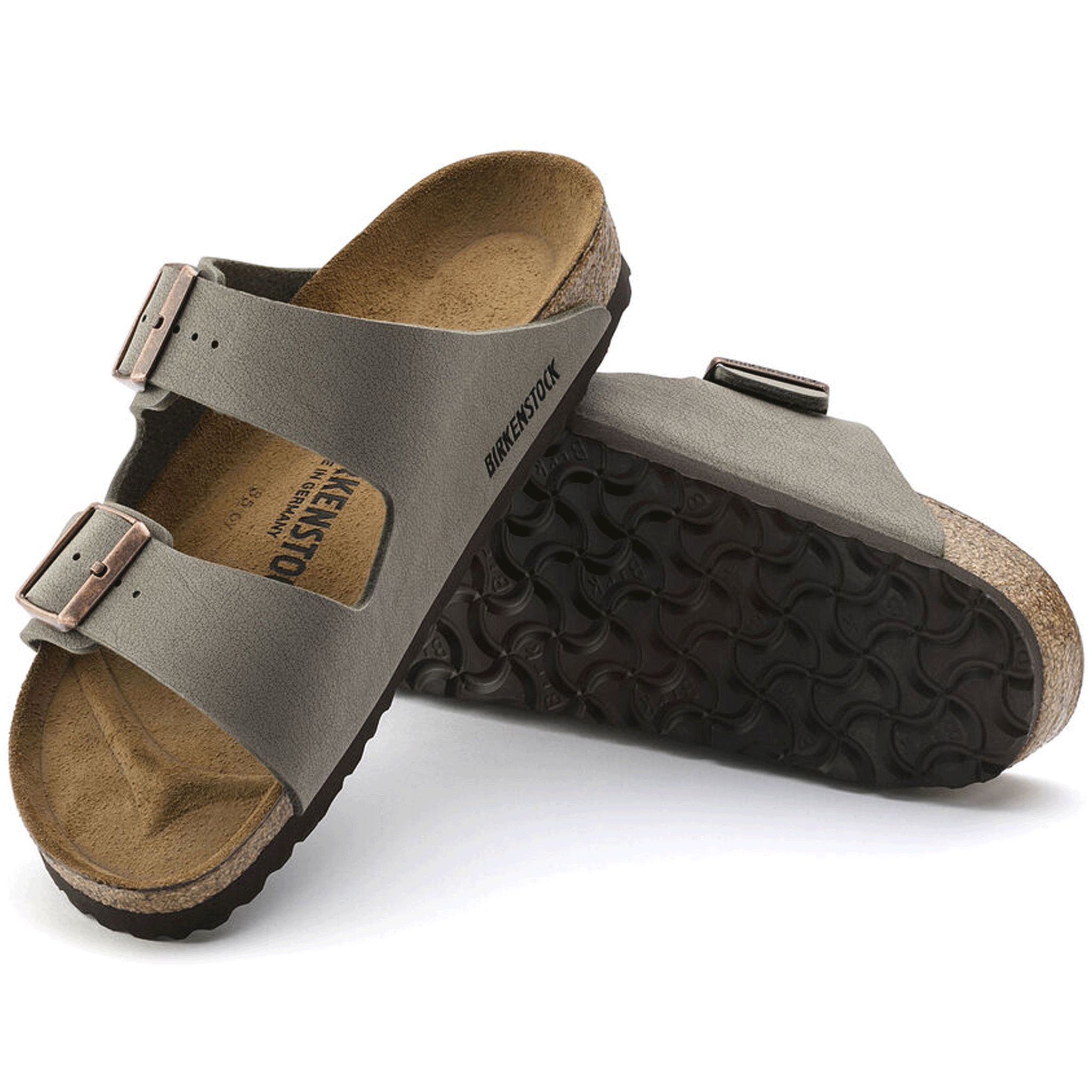 Arizona Sandal - Birko-Flor Nubuck Stone