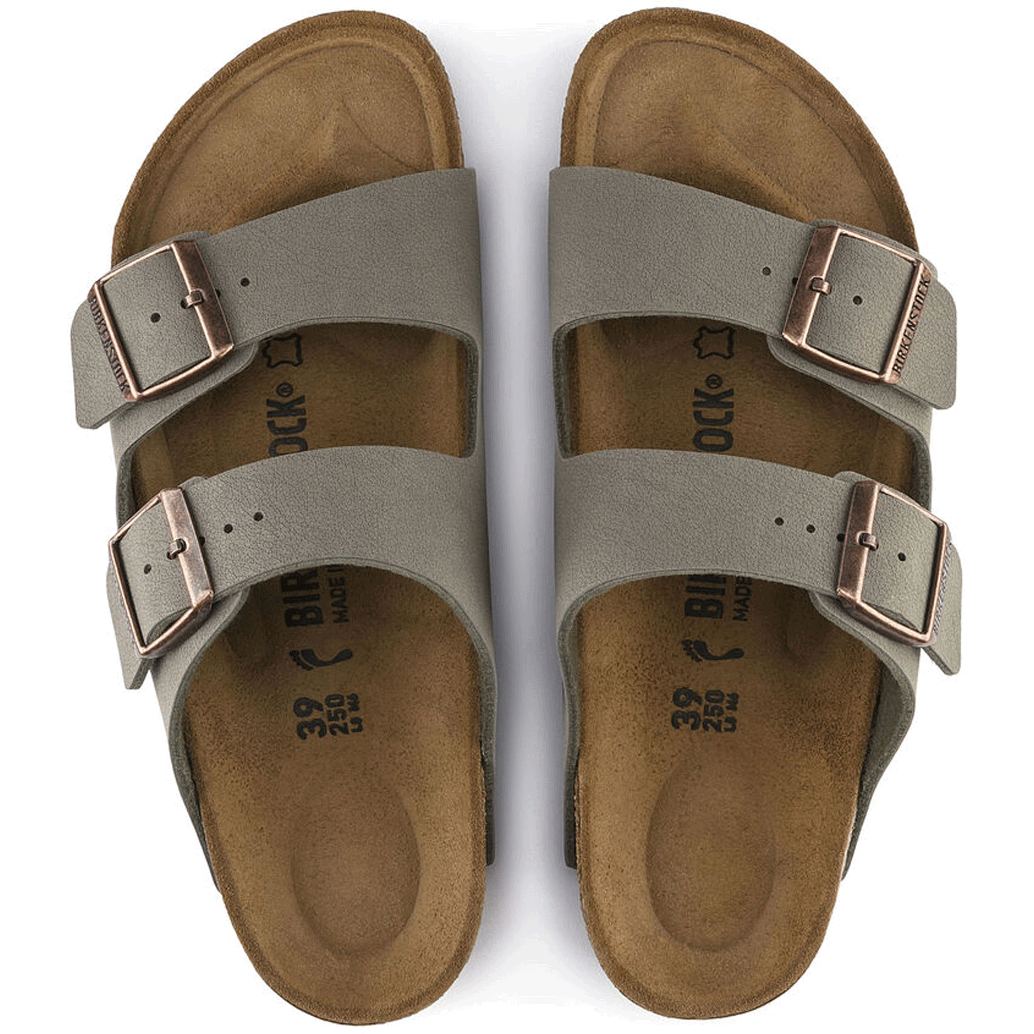 Arizona Sandal - Birko-Flor Nubuck Stone